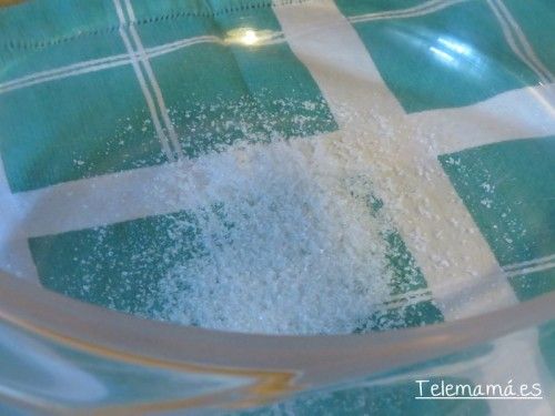 Comenzamos poniendo un pellizco de sal.