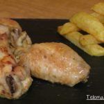 Alitas de pollo al horno.
