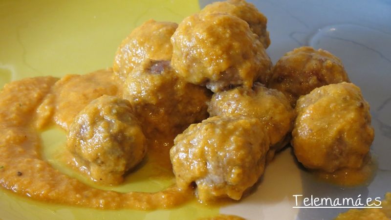 Albóndigas caseras.