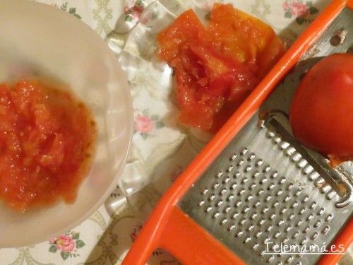 Rallamos el tomate.