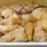 Pollo a la cerveza.