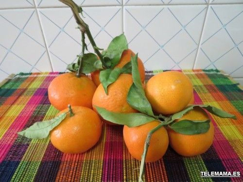 Mandarinas.