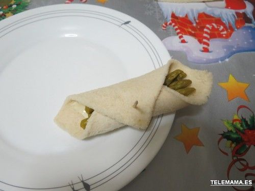 Rollito de esparrago.
