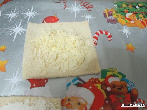 Queso rallado.
