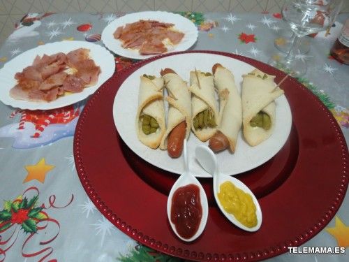 Aperitivos calientes.