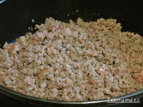 Doramos la carne.