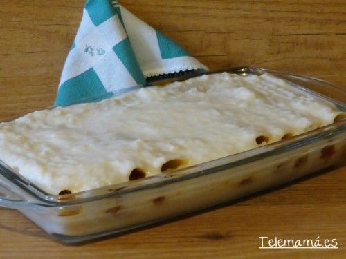 Cubrimos con bechamel.