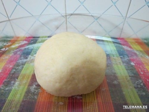 Hacemos una bola.