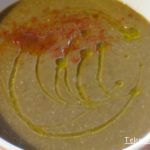 Crema de lentejas.
