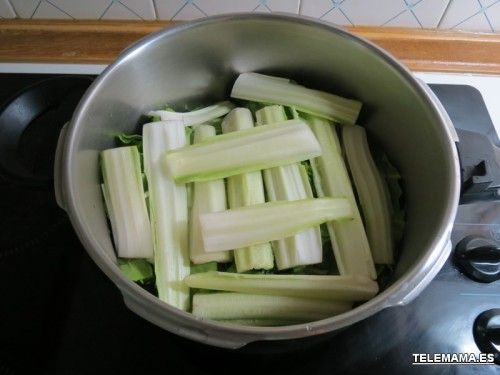 Preparando la cocción.