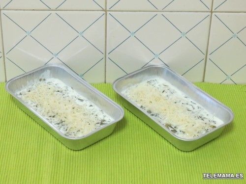 Meter al horno.