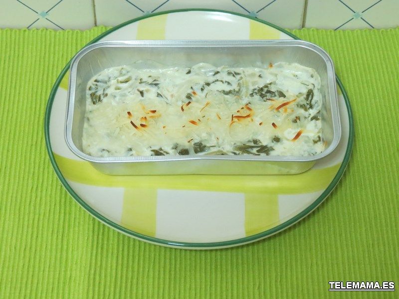 Acelgas a la crema.