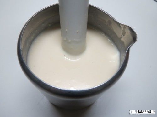 Salsa de queso.