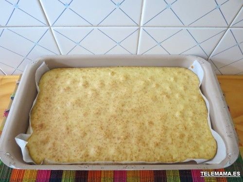 Bizcocho de naranja.
