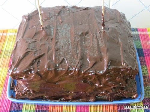 Cobertura de chocolate.
