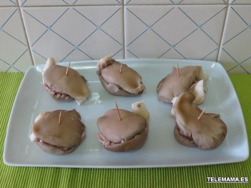 Setas rellenas.