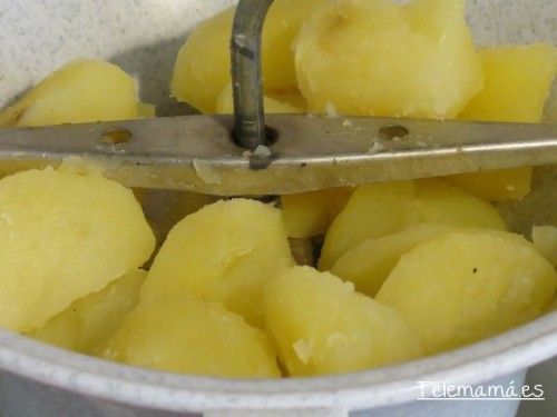 Hacemos el puré.