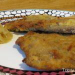 Filete de higado empanado.