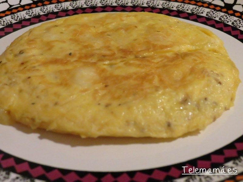Tortilla de queso.