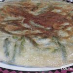 Tortilla de espárragos trigueros silvestres.