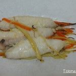 Rape en papillote.