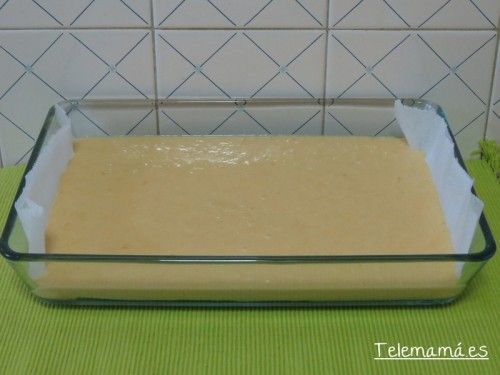 Preparando la masa.