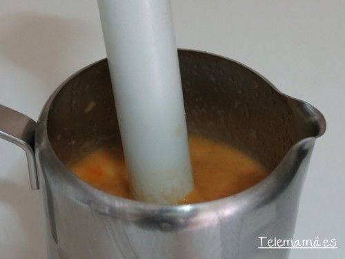 Trituramos para salsa.