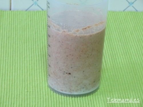Yogur con galleta.