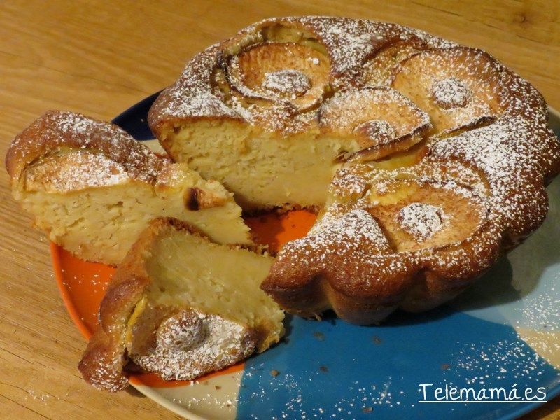 Bizcocho de manzana.