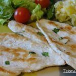 Filete de pollo a la plancha.