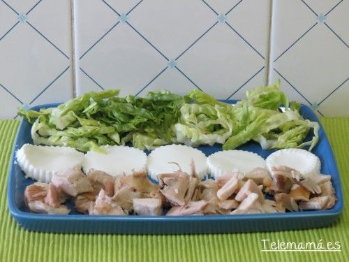 Cortamos le resto de ingredientes.