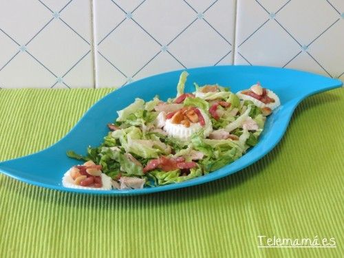 Ensalada de pollo.