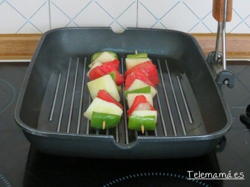Las ponemos en la plancha.