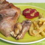 Paletilla de cordero al horno Paletilla de cordero lechal al horno.