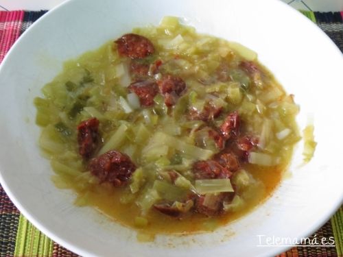 Preparado de la tortilla.