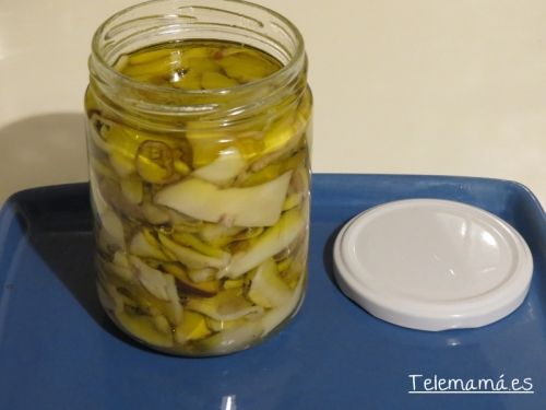 Cubrimos por el aceite.