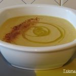 Crema de alubias blancas.