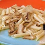 Macarrones con boletus.