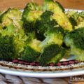 Brócoli con refrito de ajo.
