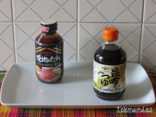 Salsas japonesas.