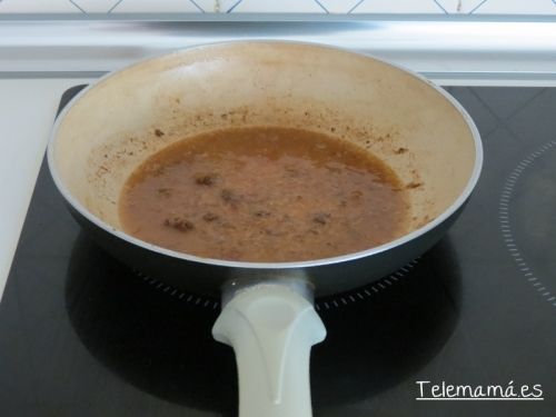 Jugo que ha soltado.