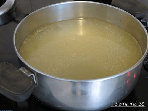 Caldo de verduras.