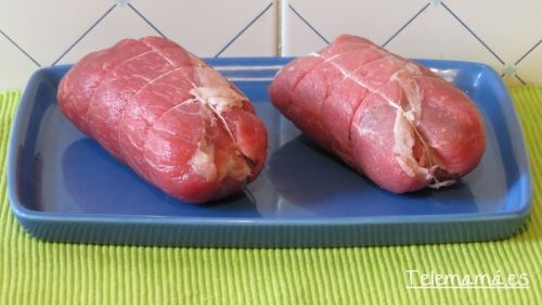 Atamos los filetes.