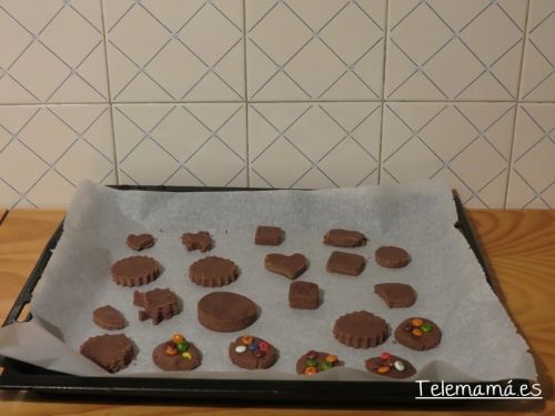 Preparadas para hornear.