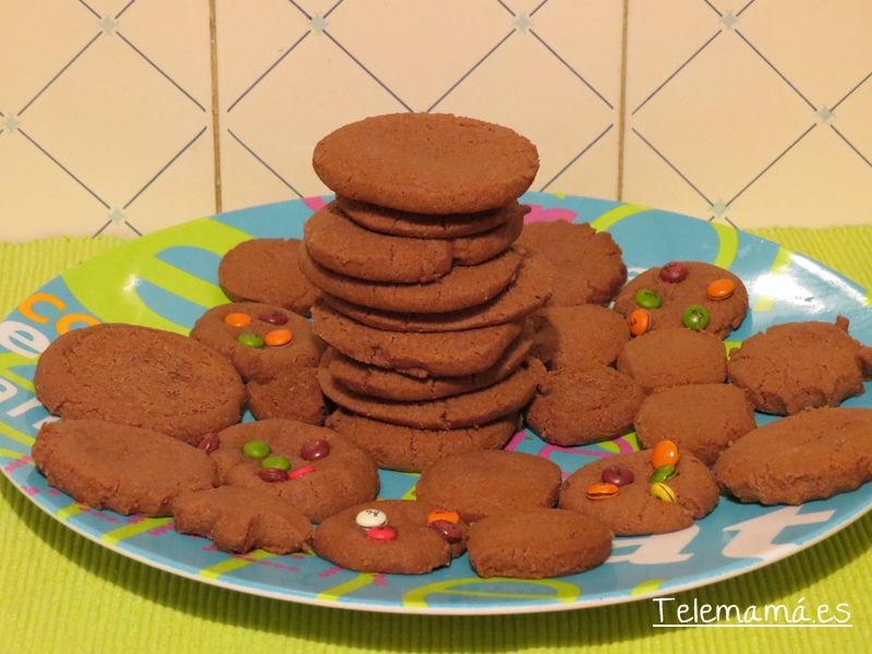 Galletas de chocolate.