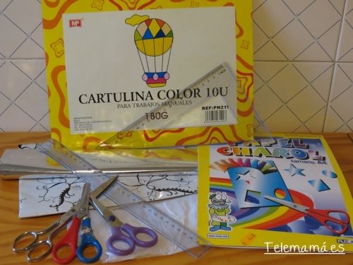 Materiales para nuestros adornos.