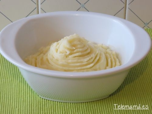Riquísimo puré de patatas.