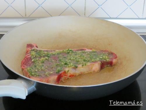 Hacemos la carne.