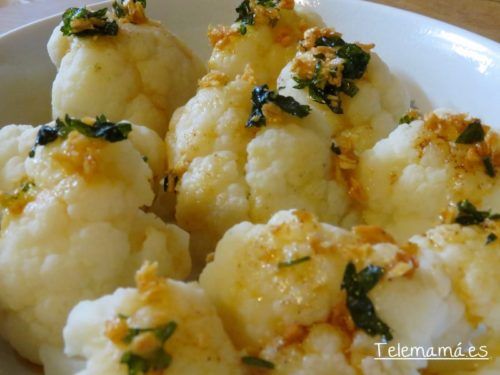 Coliflor salteada.