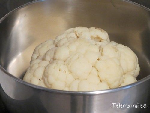 Hervimos la coliflor.